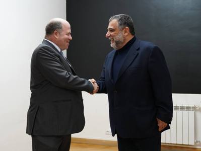 Ruben Vardanyan receives head of ICRC mission: We must ensure a peaceful childhood for children living in Artsakh