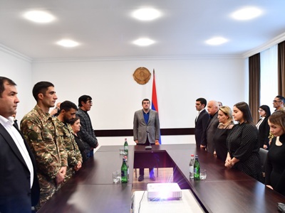 Քառօրյա պատերազմում զոհված Քյարամ Սլոյանը և Անդրանիկ Զոհրաբյանը հետմահու պարգևատրվել են «Արցախի հերոս» կոչումով