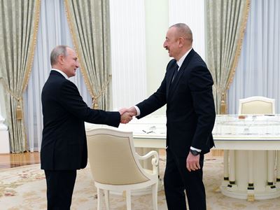 Putin and Aliyev discuss energy cooperation