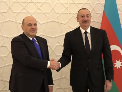 Mishustin and Aliyev meet in Baku