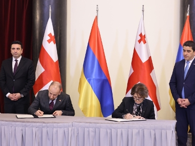 Սիսակ Գաբրիելյանը եւ Էլիսո Բոլկվաձեն ստորագրել են համատեղ հուշագիր