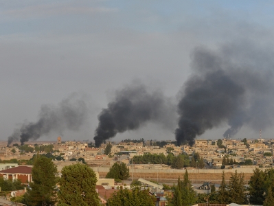 Turkish city of Karkamish comes under fire from Syria on Monday
