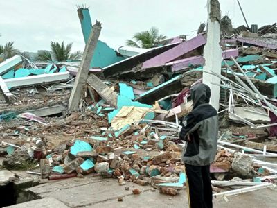 Nearly 20 people die in Indonesia quake