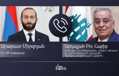 Глава МИД Армении провел телефонный разговор с ливанским коллегой