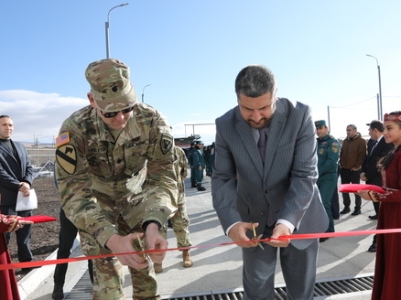 Armenian-American cooperation: Fire and rescue squad new building is commissioned in Ashotsk village