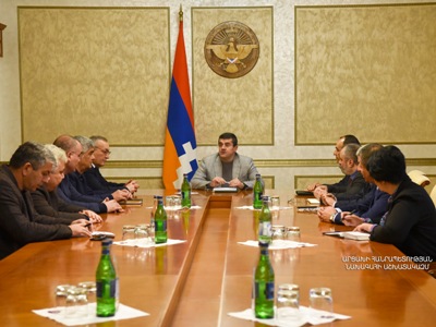 Արցախի նախագահն աշխատանքային խորհրդակցություն է անցկացրել