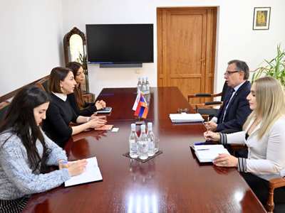 Ընտանեկան բռնության դեմ պայքարում բացակայում է պետական մակարդակով գործողությունների պլան․ ՄԻՊ-ը՝ Ուրուգվայի դեսպանին