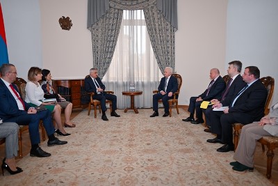 Մհեր Գրիգորյանն ընդունել է ՌԴ պատվիրակությանը