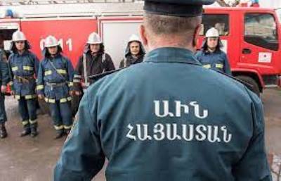Արագած գյուղում այրվել է տան հյուրասենյակը