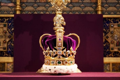 Historical crown of St. Edward is modified for coronation of British King Charles III