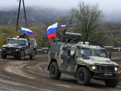 Азербайджанское СМИ сообщает о неких переговорах с командованием миротворческого контингента
