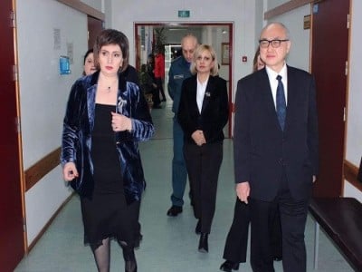 Ճապոնիայի դեսպանն այցելել է Սպիտակի բժշկական կենտրոն