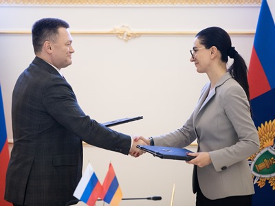Հայաստանի և Ռուսաստանի գլխավոր դատախազները քննարկել են երկուստեք հետաքրքրություն ներկայացող մի շարք հարցեր