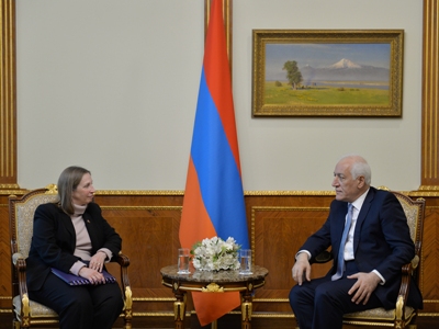 Վահագն Խաչատուրյանը հրաժեշտի հանդիպում է ունեցել Հայաստանում ԱՄՆ դեսպան Լին Թրեյսիի հետ