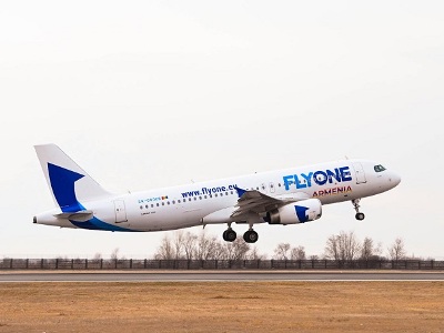 Авиакомпания «FLYONE ARMENIA» начнет выполнять прямые рейсы в Милан