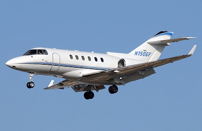 Самолет Hawker 800A подал сигнал тревоги через несколько минут после взлета из Еревана в Москву