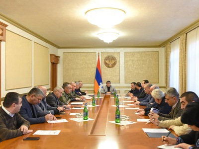 Состоялось заседание Совета безопасности Республики Арцах