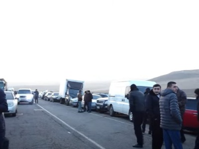 Участники автопробега из Еревана доехали до Лачинского коридора