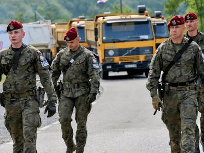 NATO peacekeepers in Kosovo investigate shooting incident in tense northern region