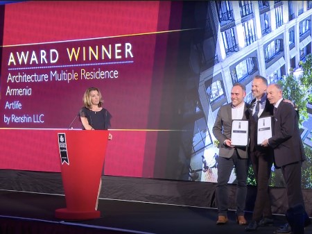 Armenia Celebrates success at the International Property Awards (PHOTOS)