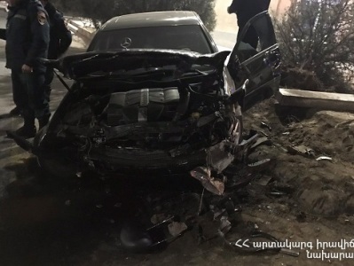 Խոշոր ավտովթար Մասիս քաղաքում. կա 4 վիրավոր