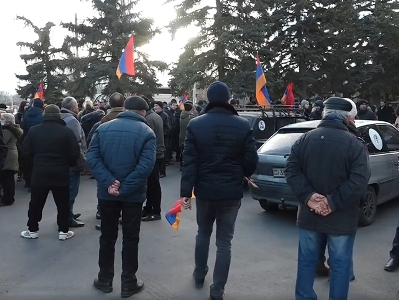 National-Democratic Pole hold rally in Armenian Gyumri