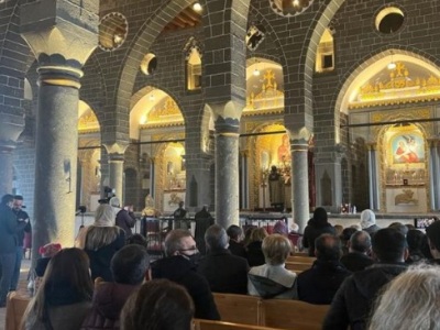 8 տարվա դադարից հետո Դիարբեքիրի Սուրբ Կիրակոս եկեղեցում սուրբծննդյան պատարագ է մատուցվել