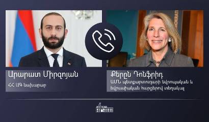 Mirzoyan to Donfried: Azerbaijan must restore Lachin corridor regime without any preconditions