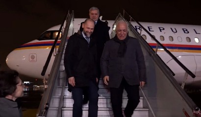 Armenia President arrives in Estonia (VIDEO)