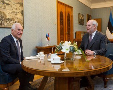 Estonia President expresses support for launch of EU monitoring mission on Armenia-Azerbaijan border