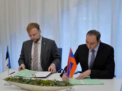 Армения и Эстония подписали меморандум о сотрудничестве в сфере новейших технологий