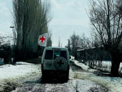 2 patients from Artsakh transferred to Armenian hospitals with mediation of ICRC