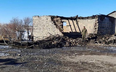 Newspaper: Armenia military accommodation fatal fire cause official theory is questioned