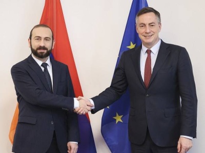 Armenia FM in Brussels, meets with European Parliament foreign affairs committee head