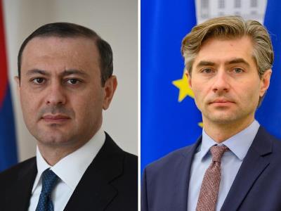 Armenian Security Council Secretary has phone calls with Lithuanian presidential adviser