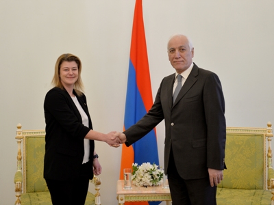 Վահագն Խաչատուրյանին հավատարմագրերն է հանձնել Հայաստանում Դանիայի Թագավորության դեսպանը