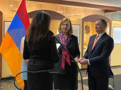 Kristina Kvien sworn in as US Ambassador to Armenia