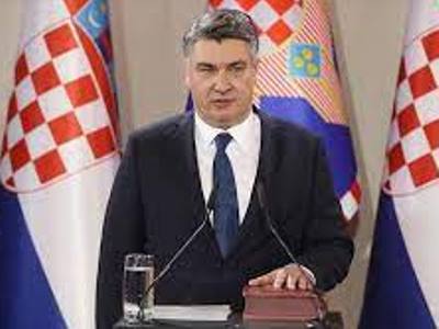 Croatian president says arms deliveries to Ukraine will only prolong war