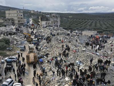 Earthquake death toll in Syria rises to 593