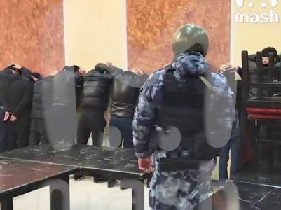 Մերձմոսկովյան Միտիշչիում ձերբակալվել են Ադրբեջանից տասնյակ ներգաղթյալներ (ֆոտո)