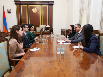 UK envoy to deputy PM: We laud reforms being implemented by Armenia government