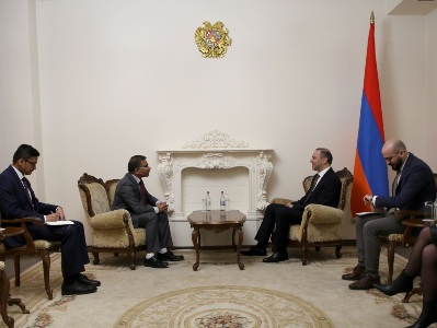 Հայ-հնդկական հարաբերություններում նկատվում է զարգացման բարձր դինամիկա. Հնդկաստանի դեսպանը՝ ԱԽ քարտուղարին
