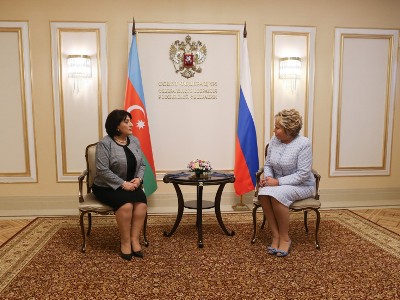 Matviyenko, Gafarova address matters related to Karabakh issue settlement