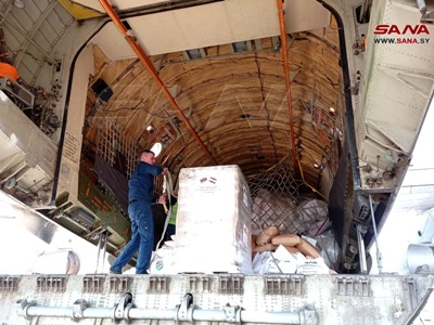 Armenia sends more than 25 tons of humanitarian aid to Syria
