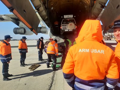 Armenia rescuers sent to Aleppo returning (PHOTOS)