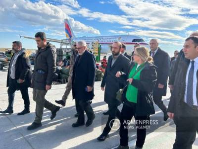 Armenia FM arrives in Turkey’s quake-hit Adiyaman