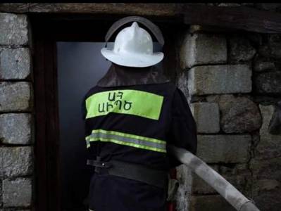 Հրդեհ Ստեփանակերտում․ այրվել է բնակելի շենքի ծխնելույզում կուտակված խեժը