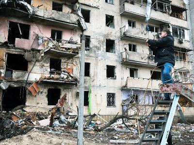 EU estimates damage to Ukraine's infrastructure during year of conflict at €129 billion