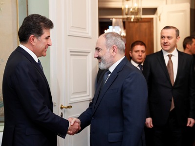 Pashinyan meets with President of Iraqi Kurdistan