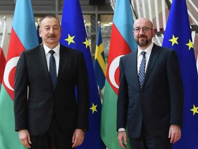 Председатель Евросовета провел встречу с Алиевым